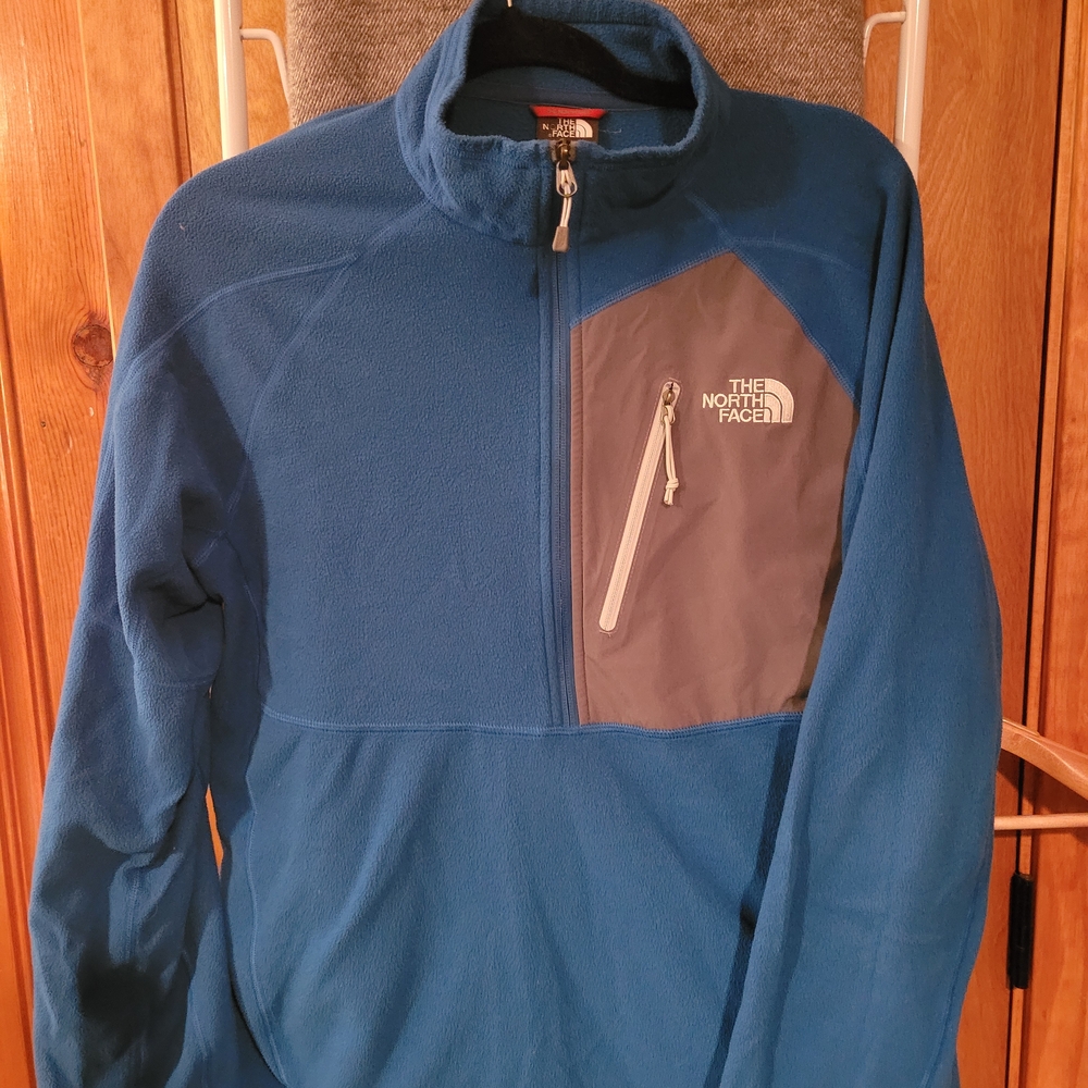 The North Face Men's Blue Fleece Jacket